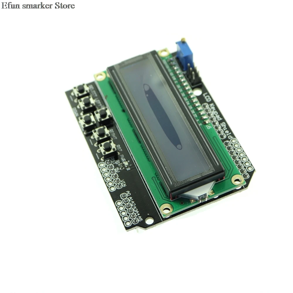 1 шт. ЖК экран KJ204 с клавиатурой дисплей 1602 модуль для arduino ATMEGA328 ATMEGA2560 raspberry pi UNO