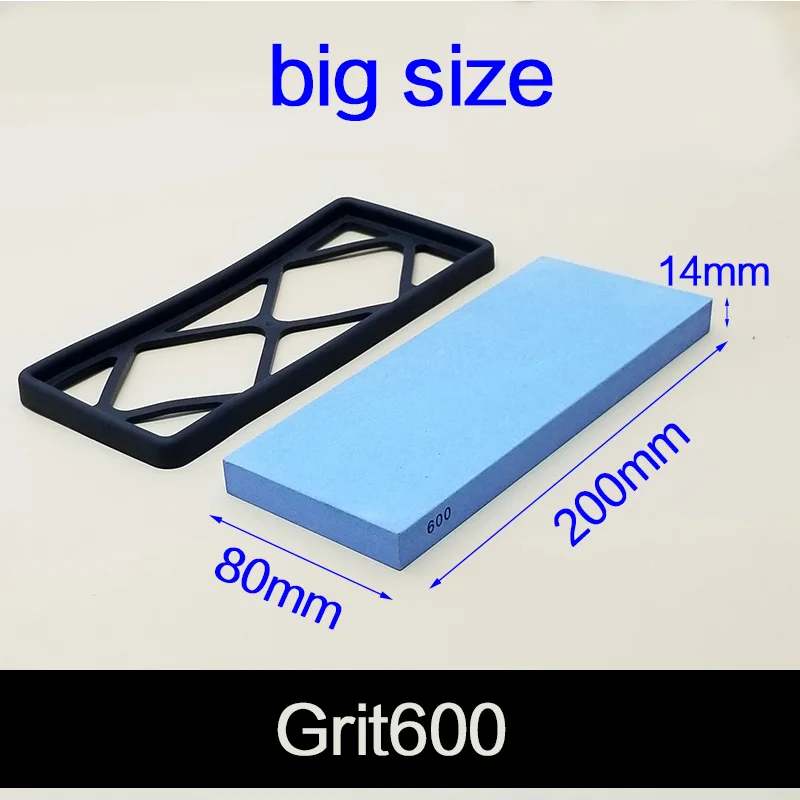 big size 600 grit 240 600 1500 4000 6000 Грит точилка для заточки ножа Камень точильный камень хонинговальный точильный камень вода камень - Цвет: big size 600 grit