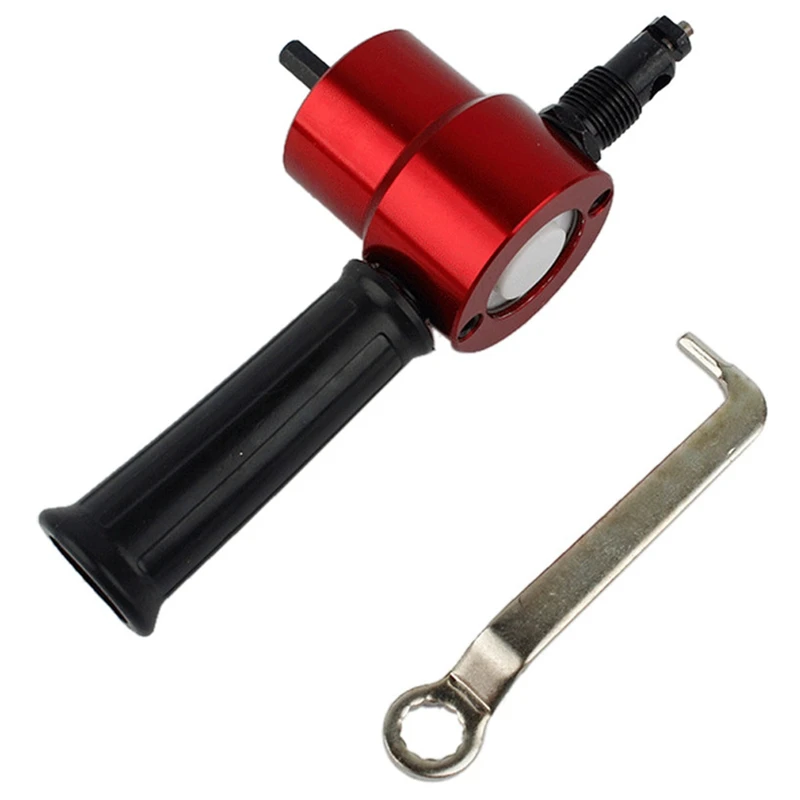 

GTBL Double Head Nibble Metal Cutting Sheet Nibbler Saw Cutter Drill Attachment