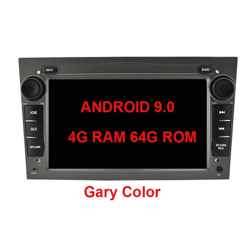 4G RAM 64G ROM-G Android 9,0 автомобильный DVD gps навигатор мультимедийный плеер Радио Видео Автомобильные аксессуары для Opel Универсальный Astra Antara Zafira Corsa - Цвет: 4G RAM 64G ROM-G