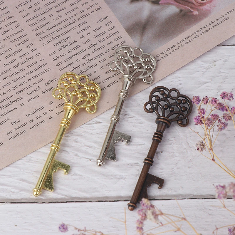 1 шт. ретро мини открывалки для бутылок Портативный Ключ форма стали пива