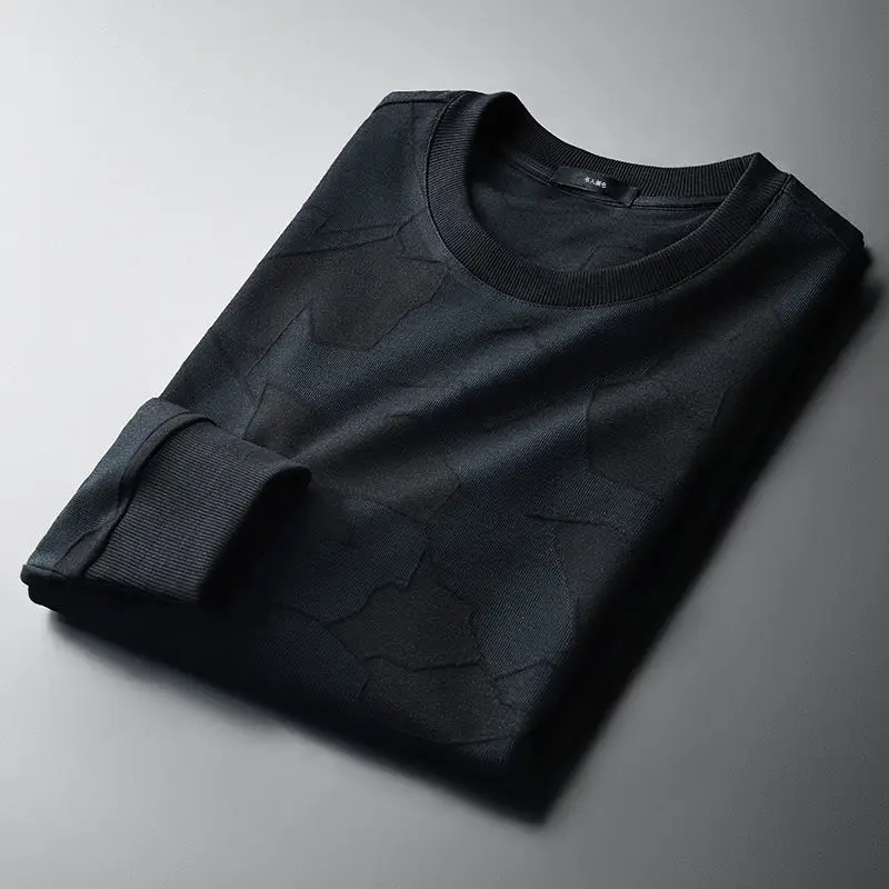 

New men's round neck sweater for spring and autumn 2020