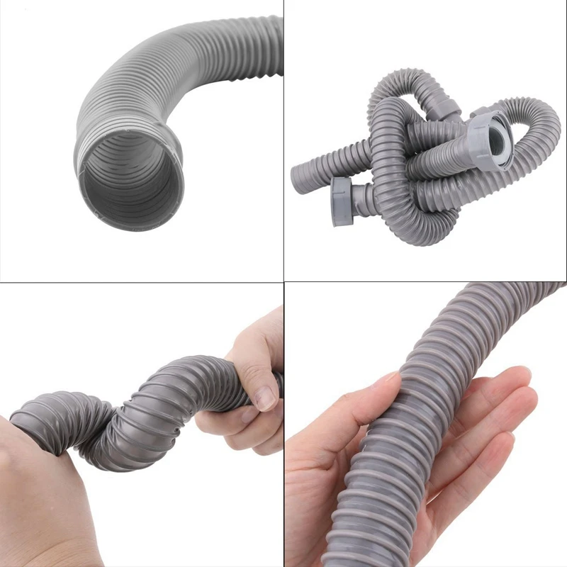 3.3Ft Washing Machine PVC Y Shaped Drain Discharge Hose Washer Pipe Connector | Plumbing Hoses