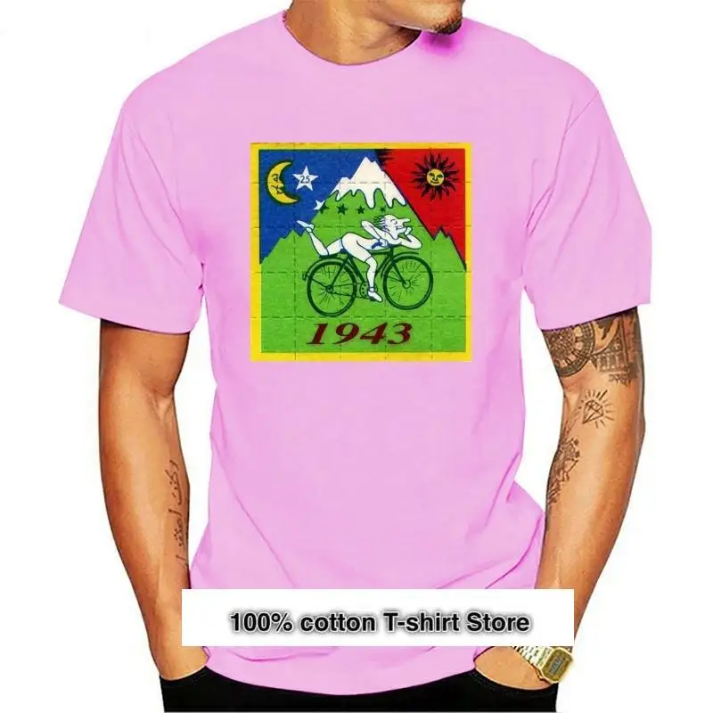 

Bicicleta nueva bicicleta de día viaje Lsd ácido T camisa el dr. Albert camiseta de Hofmann ácido fiesta transpirable camiseta