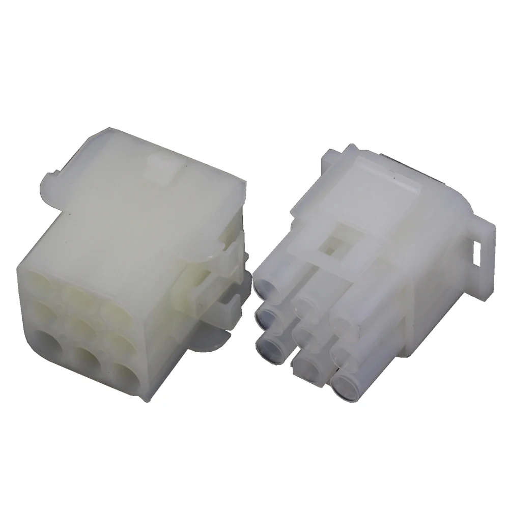 1 Набор 9 Pin белые пластиковые детали автомобильной Водонепроницаемые разъемы