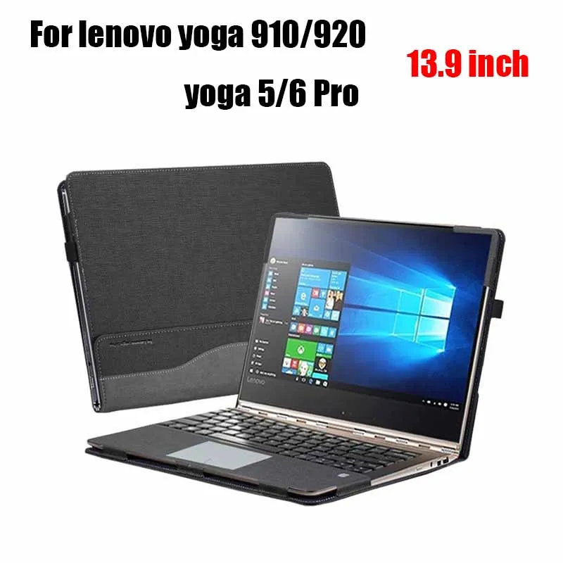 Чехол для ноутбука lenovo Yoga 910 Yoga 5 Pro/Yoga 6 Pro 920 13,9 дюймов съемный чехол для планшета из искусственной кожи защитный чехол