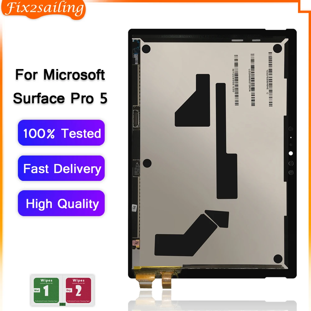Для Microsoft Surface Pro 5 LCD дисплей кодирующий преобразователь сенсорного экрана в сборе