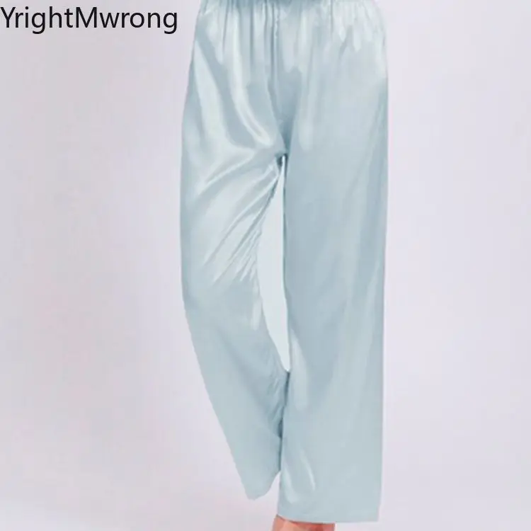 Женская пижама в стиле оверсайз с эластичным поясом|pajama pants|home pantspants pajama |