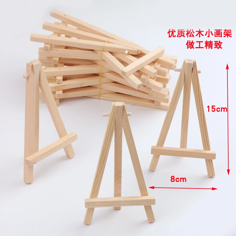 Подставка для Ipad Маленькая деревянная подставка мини треугольная фотографий