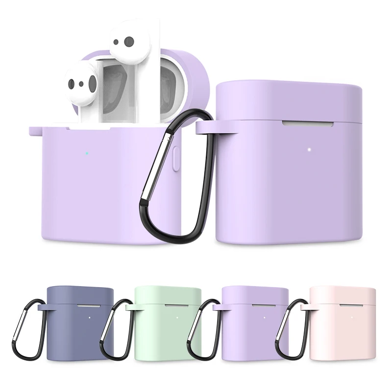 Силиконовый мягкий чехол для Xiaomi Air 2 Xiomi Mi Air2 TWS беспроводной Bluetooth наушников