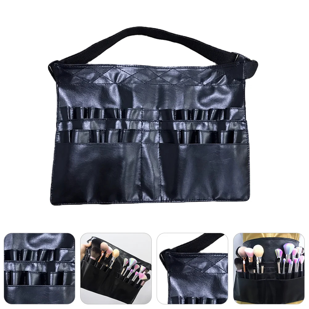 

1 шт. Практичная поясная сумка для макияжа, прочная сумка для хранения косметических кистей