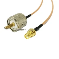 new modem coaxial cable sma female jack to uhf male plug connector rg316 cable 15cm 6inch adapter rf pigtial