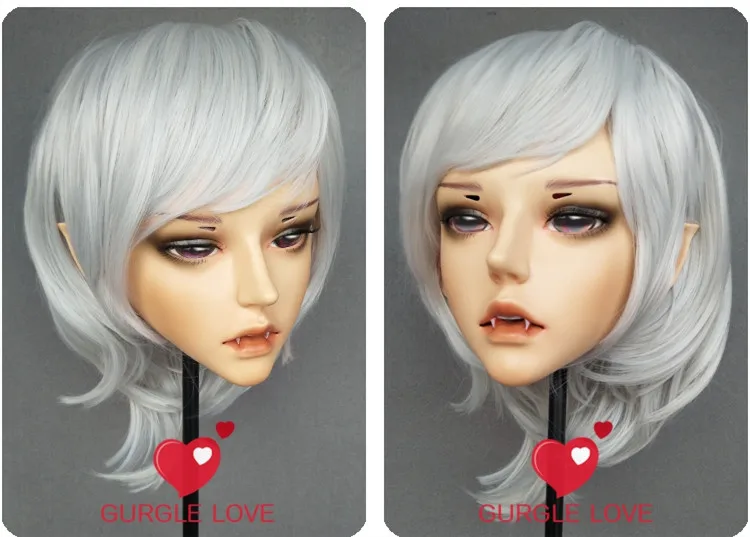 Artesanal Feminino Masculino Resina Crossdress Bonita Menina Bjd Máscaras Halloween Festa Vampiro Cosplay Máscara Novo-09