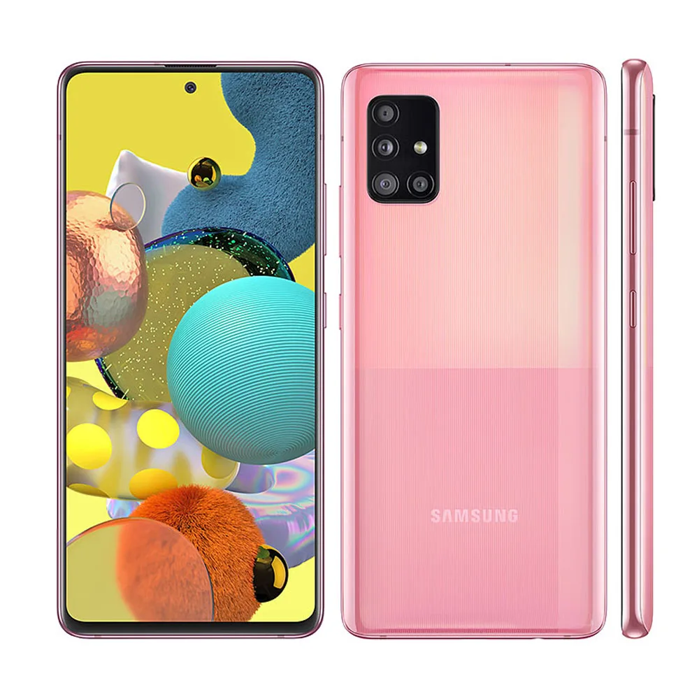 

Сотовый телефон Samsung Galaxy A51 A516U, экран 6,5 дюйма, 6 ГБ ОЗУ 128 Гб ПЗУ, камера 48 МП, Восстановленный, версия для США 5G, мобильный телефон