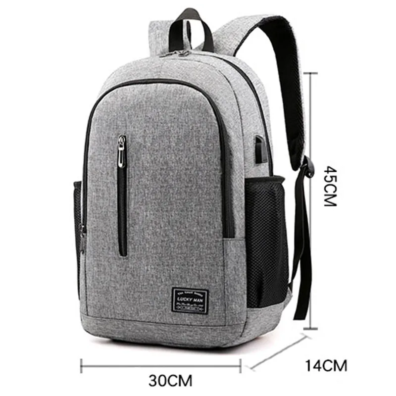 

Fashion Backpack Men Backpack Casual Computer Laptop Backbag Mochilas Anti-theft School Bag For Teenager Boys Homme Mochila