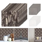 3d наклейки на кирпичную стену Diy Самостоятельная пена водостойкий Декор покрытие стен обои для телевизора фон Детская гостиная