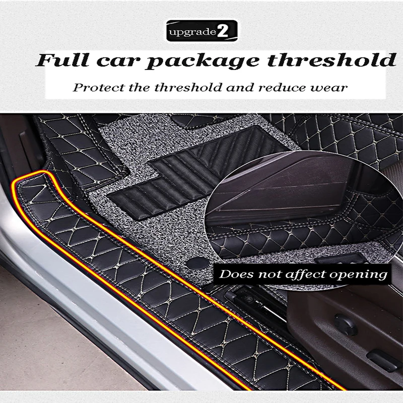 Коврики автомобильные под заказ для NISSAN Armada Altima Dualis Juke Frontier Fuga Leaf March Note Sylphy G11 Rogue