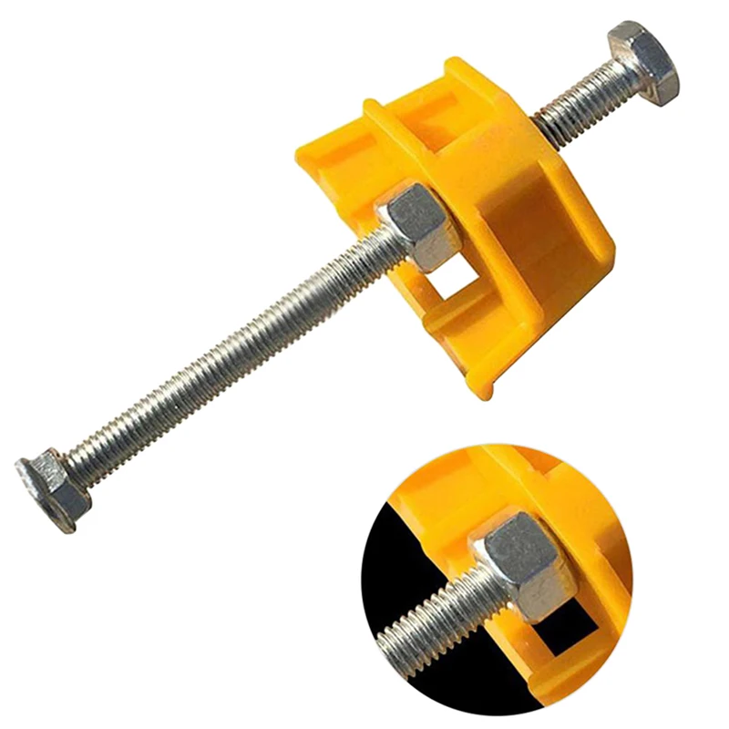 

Tile Leveling System -10Pcs Tile Leveler Height Adjuster Locator Fine Thread Rising For Tiling Tools