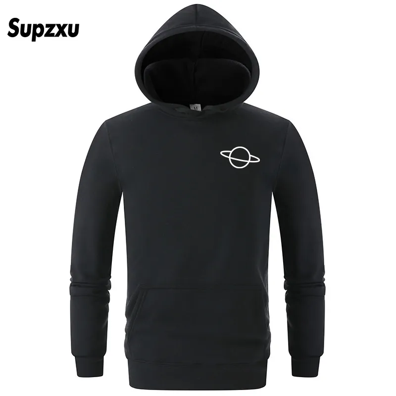 

Quality Cotton Hoodie Men Solid Casual Thick Fleece Spring Men's Sweatshirts Fashion Slim Fit Hooded Men Hoodies