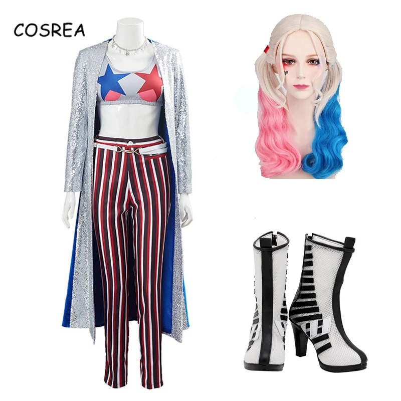 Костюмы для косплея с птицами добычи пальто брюки костюмы клоуна парик обувь на