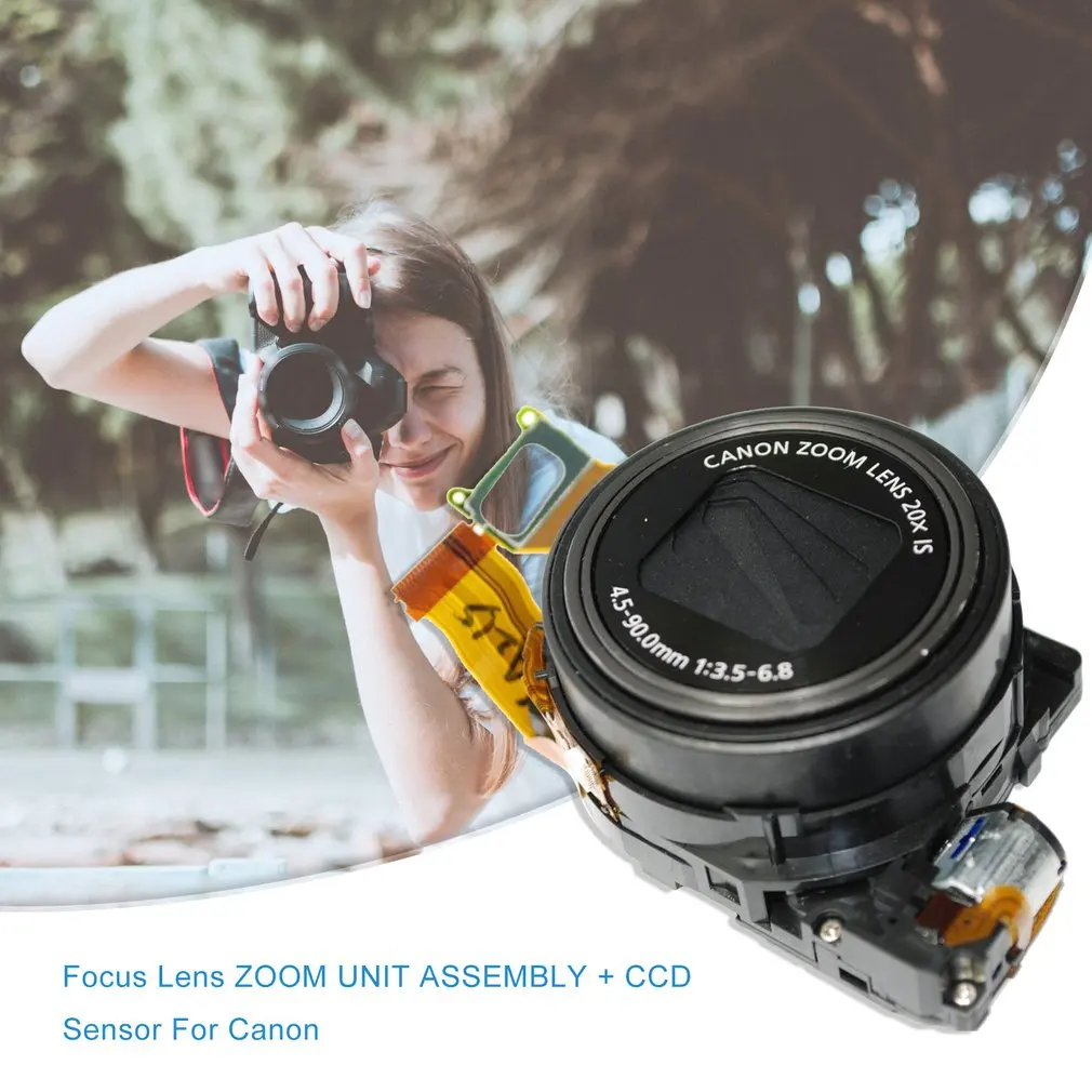 Для Canon PowerShot SX240 HS Фокус объектив зум блок в сборе + CCD сенсор камера запасная часть