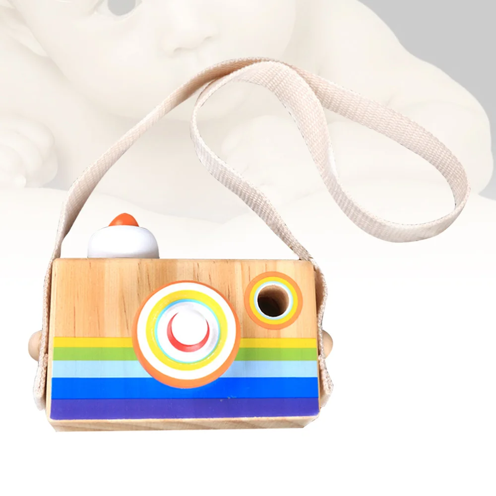 

1pc Kids Hanging Cartoon SLR Camera Kaleidoscope Multi-prism Amazing Magical Observation Educational