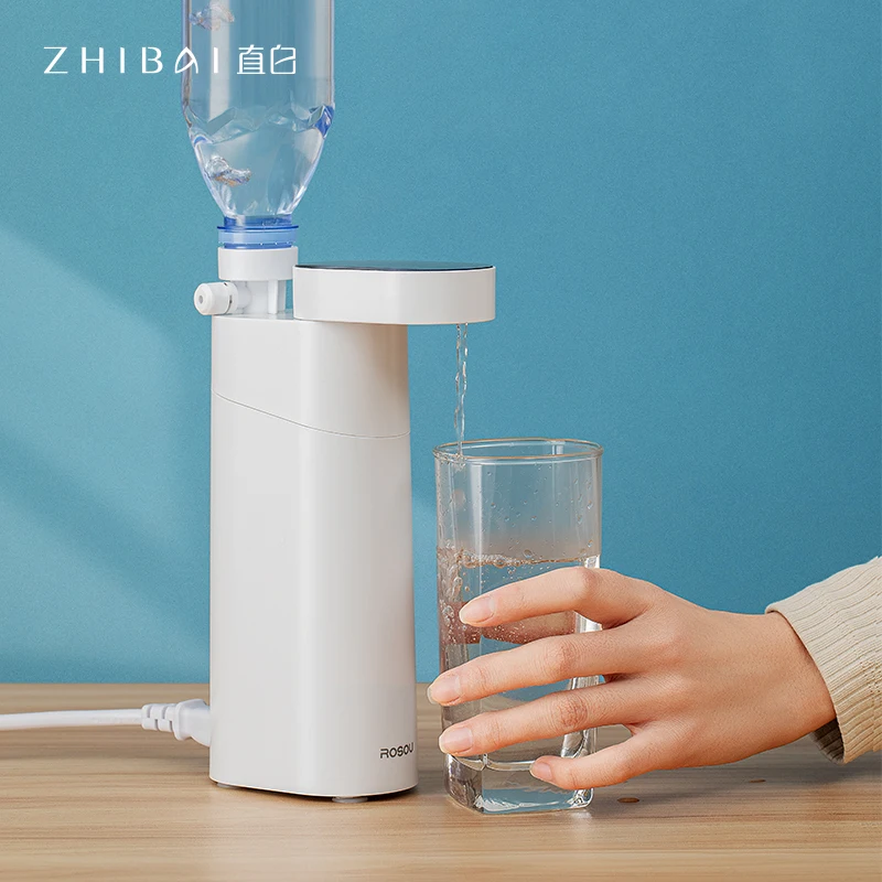 

Портативный электрический чайник ZHIBAI, Термокружка, для кофе, путешествий, контроль температуры, умный настольный чайник для питья