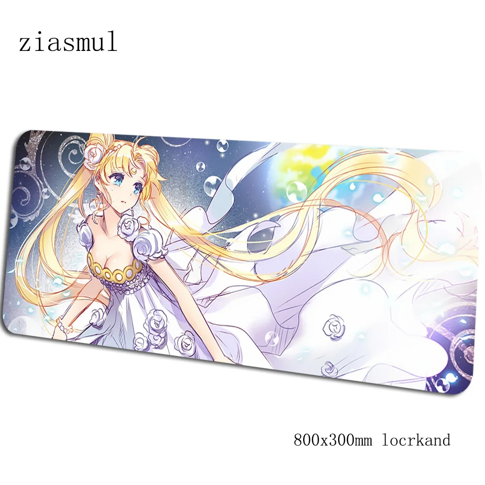 Sailor moon коврик для мыши геймер подставка для запястья 800x300x3 мм notbook коврик для мыши игровой коврик для мыши большой аниме-пэд коврик для мыши ПК настольный коврик для мыши - Цвет: pattern 2