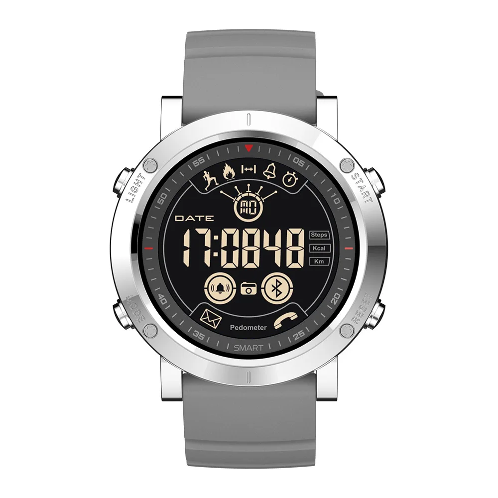 STrollAR Для мужчин часы спортивные обратного отсчета с двойным циферблатом