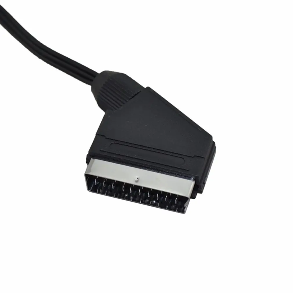 1 5 м Scart на 3 RCA Аудио Видео ТВ/DVD Штекерный кабель свинцовый переключатель
