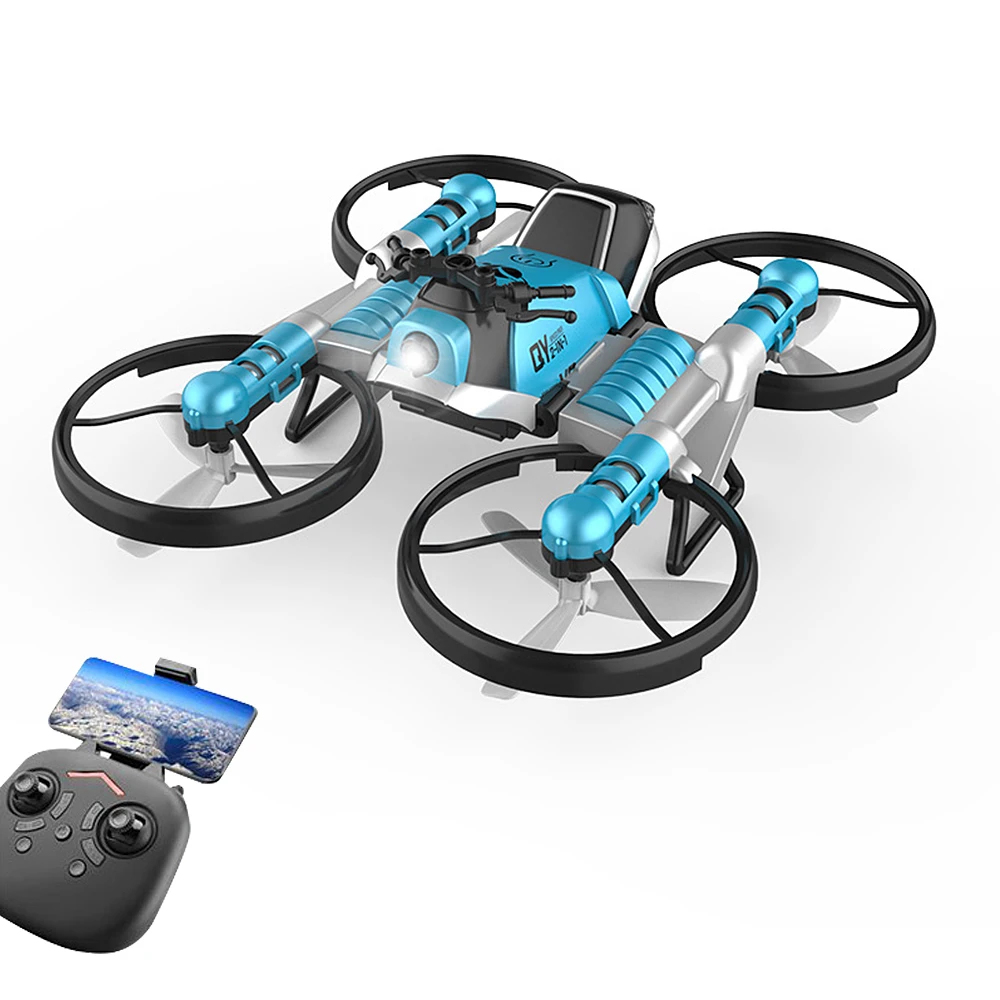 CYSINCOS детей с камерой дистанционного управления Вертолет деформации мотоцикла