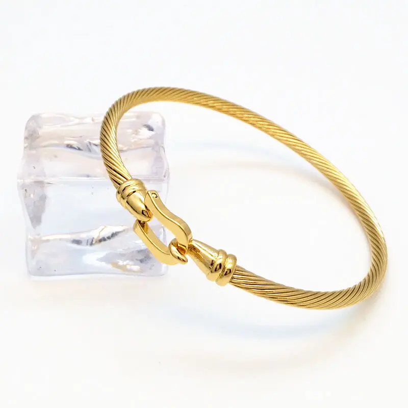 LOOKER высокое качество застежка-крючок простой браслет Marca для мужчин Открытый