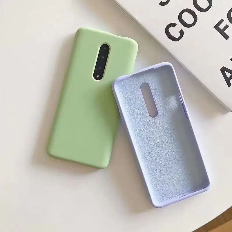 Oneplus 7 Pro Чехол-бампер для мобильного телефона силиконовый чехол-бампер с полной
