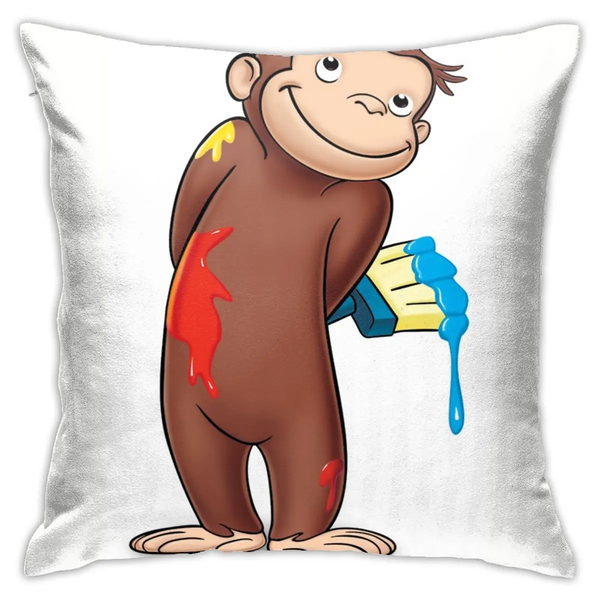 

Любопытный Джордж 2, чехол для подушки, наволочка, подушка для дивана, подушка с аниме