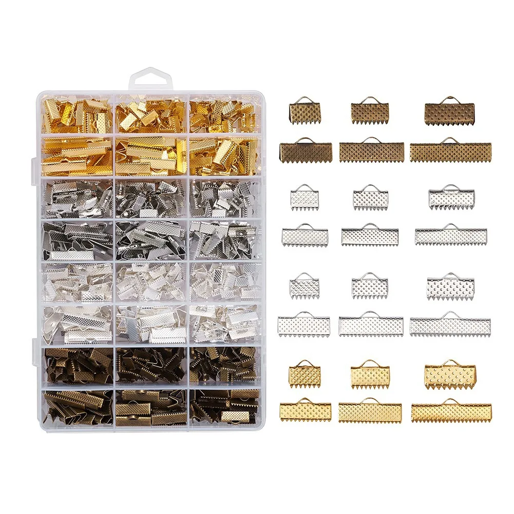 

New product multiple Iron Horse buckle toothed rope clip combination set handmade jewelry production materials diy jewelry