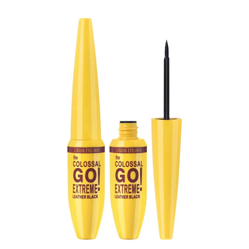 Яркая Черная Подводка для глаз жидкая ручка карандаш стойкий водонепроницаемый