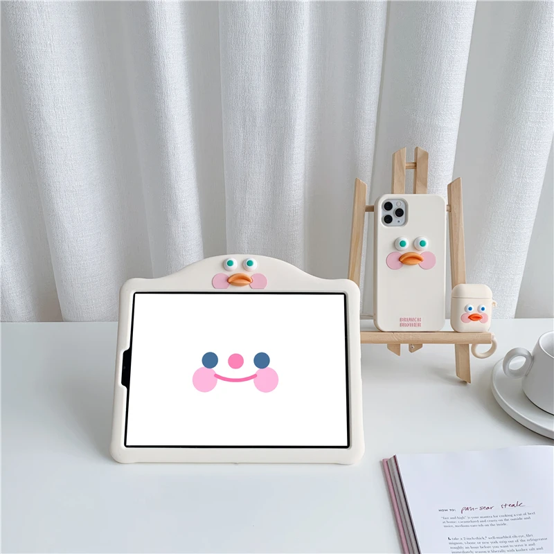 Симпатичный мультяшный Чехол для iPad Pro AIR 3 10 5 дюйма 2 2018/2020 чехол 12 9 11 2019 7 Mini 4