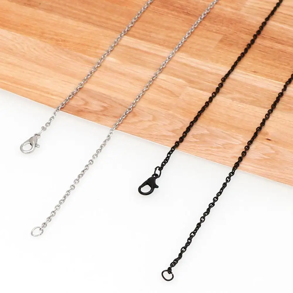 12 шт./лот железная Регулируемая цепочка с золотыми/серебряными/бронзовыми