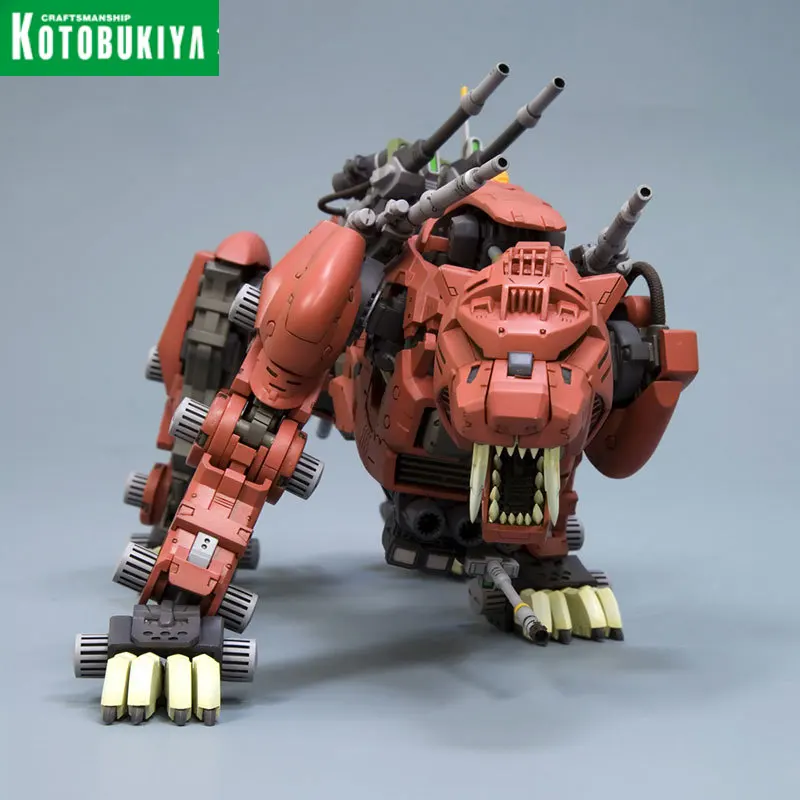 

Игрушечная фигурка в сборе KOTOBUKIYA, модель хмм-зоиды, Южный Механический Зверь, Искусственный Тигр с зубцами, игрушечная фигурка с отпечатанн...