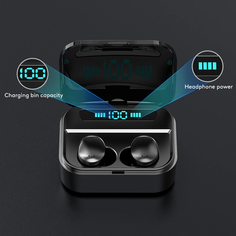 TWS-наушники X7 с поддержкой Bluetooth 5 0 и функцией шумоподавления 2200 мАч | Электроника