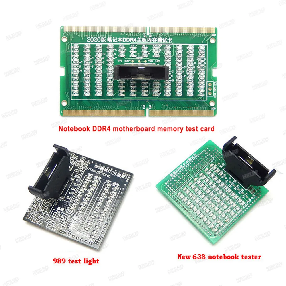 8 шт. полный набор тестер для разъема ЦП ноутбука P89 988B 638 DDR3 Тестовая карта три