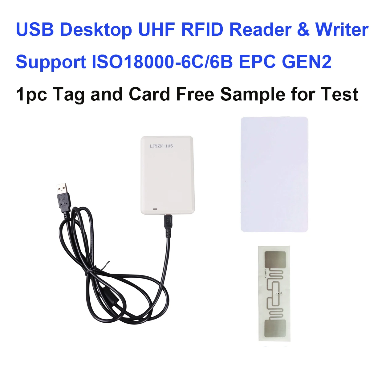 LJYZN 865-868Mhz 902-928Mhz 900Mhz 915Mhz USB RFID UHF Reader Writer