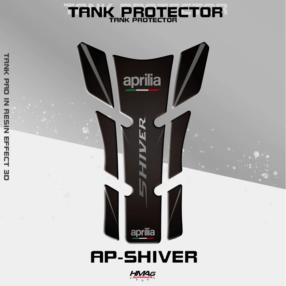 

For APRILIA SHIVER 750 Shiver750 Motorcycle 3D Fuel Tank Pad Sticker Protective Decorative Decal