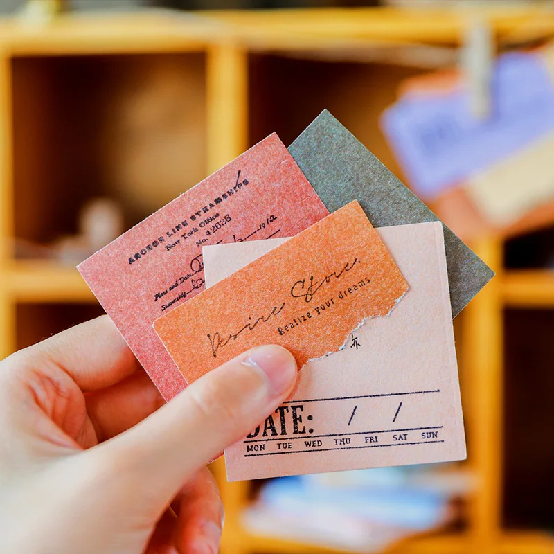 

Блокнот для записей, 40 листов, цветной, простой, портативный