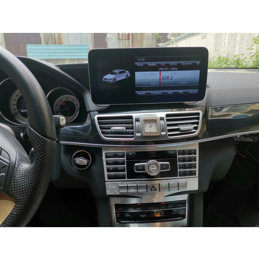 10,2" 4+ 64G Android мультимедийный сенсорный экран для Mercedes Benz E Class W212 автомобильный Comand дисплей обновление с радио gps навигацией