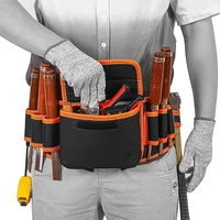 multi function electrician tools bag waist pouch belt storage holder organizer garden tool kits waist packs oxford cloth