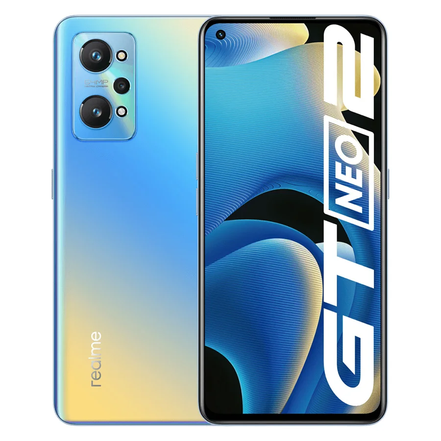 

realme GT Neo 2 5G Smartphone Snapdragon 870 Octa Core 8+128GB/12+256GB 6.62"120Hz E4 AMOLED Display 5000mAh Mobile Phone