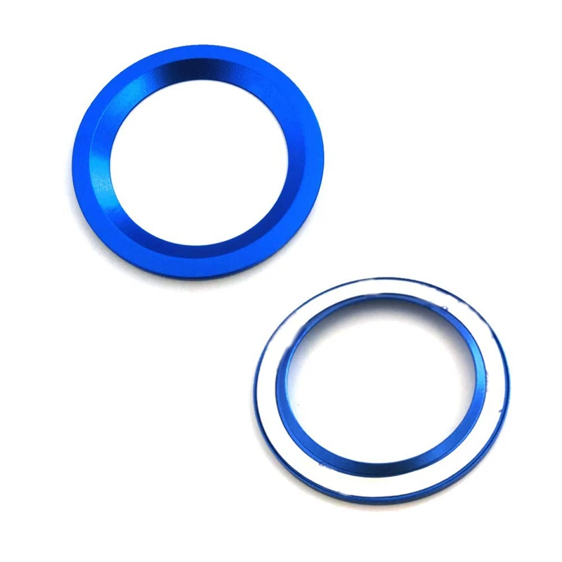 

6PCS Car Centre Console Air Conditioning Volume Knob Ring Cover Trim for Honda Accord 2018-2021 Engine Start Button