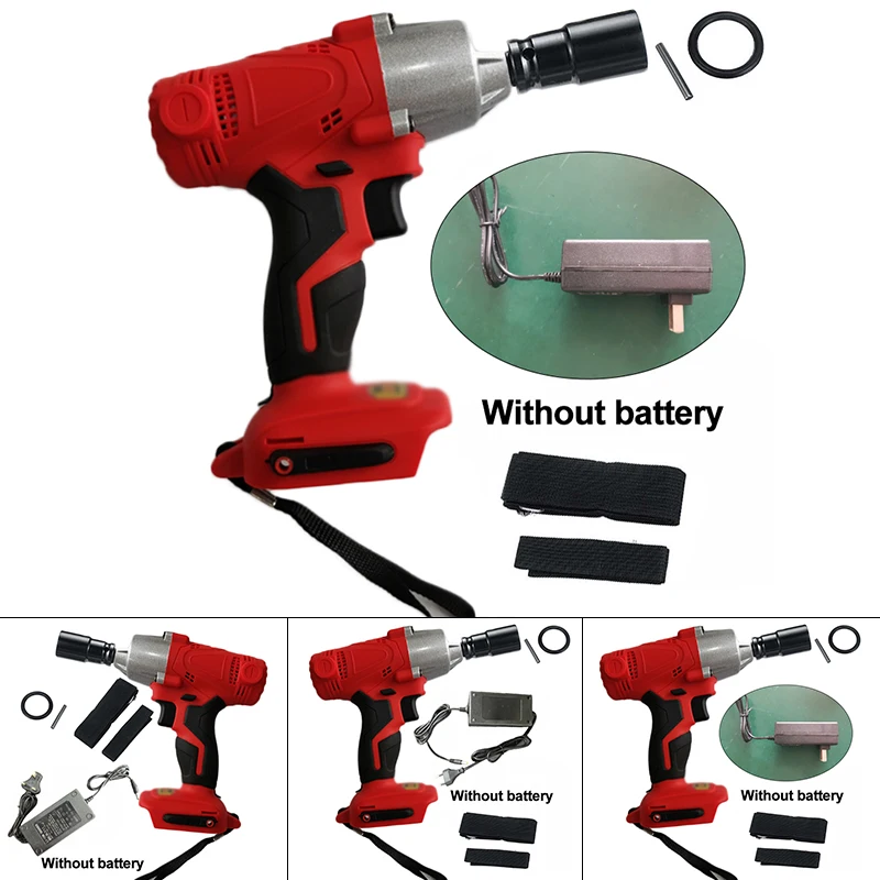 Беспроводные ударные Гаечные Ключи светодиодный светильник водонепроницаемый