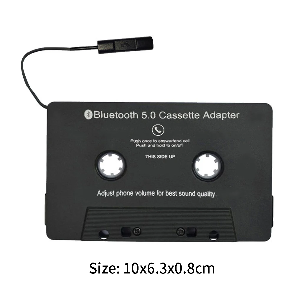 MP3 автомобильный ресивер Конвертация usb зарядка Кассетный адаптер практичный